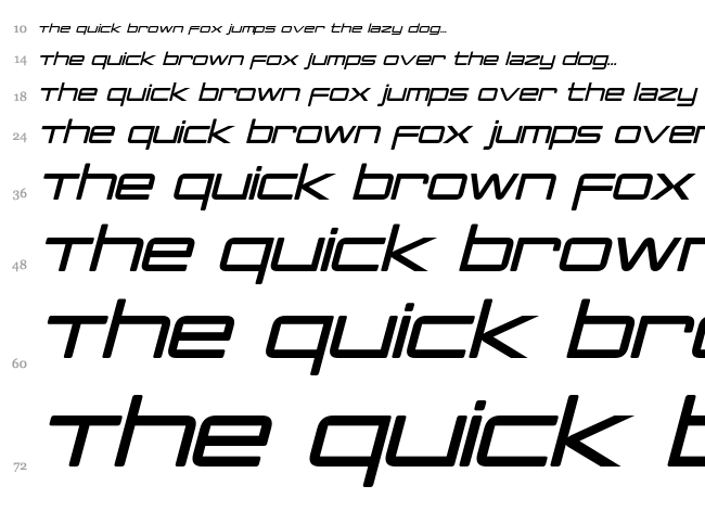 PCap Terminal font waterfall